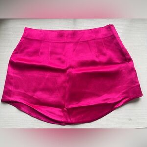 Zara Hot Pink Mini Skirt